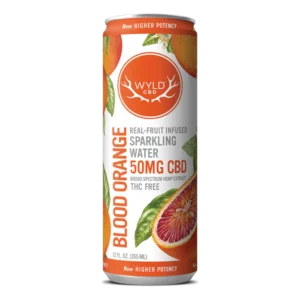 Blood Orange CBD Sparkling Water | THC-Free