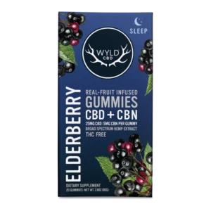 Elderberry CBD:CBN Gummies | THC-Free