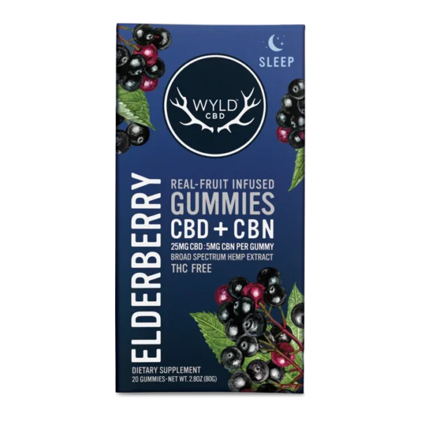 Elderberry CBD:CBN Gummies | THC-Free