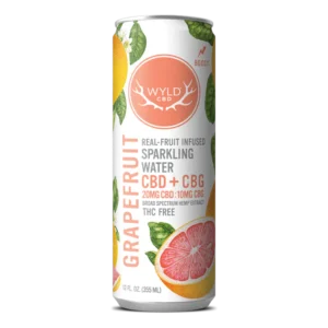 Grapefruit CBD:CBG Sparkling Water | THC-Free