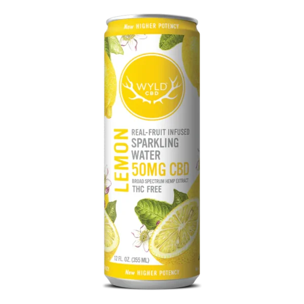Lemon CBD Sparkling Water | THC-Free