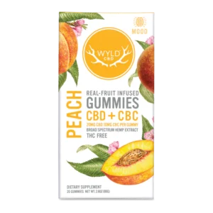 Peach CBD:CBC Gummies | THC-Free