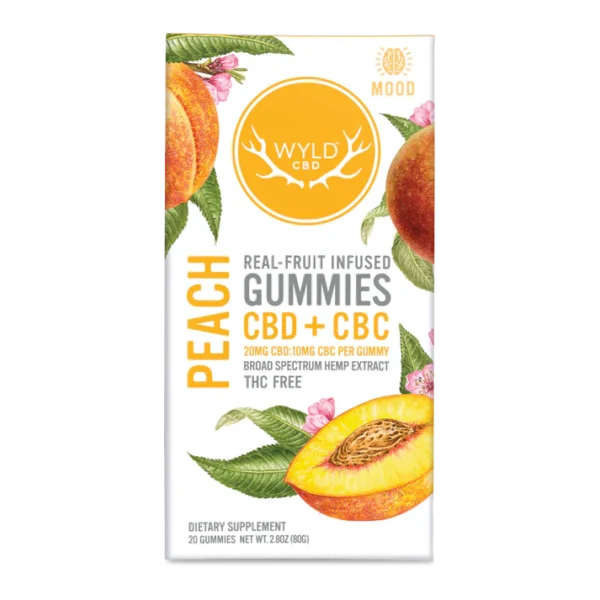 Peach CBD:CBC Gummies | THC-Free